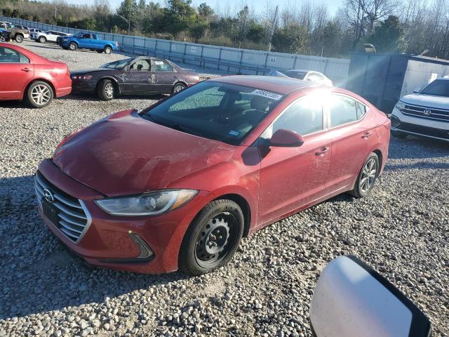 Sedans HYUNDAI ELANTRA 2017 Czerwony