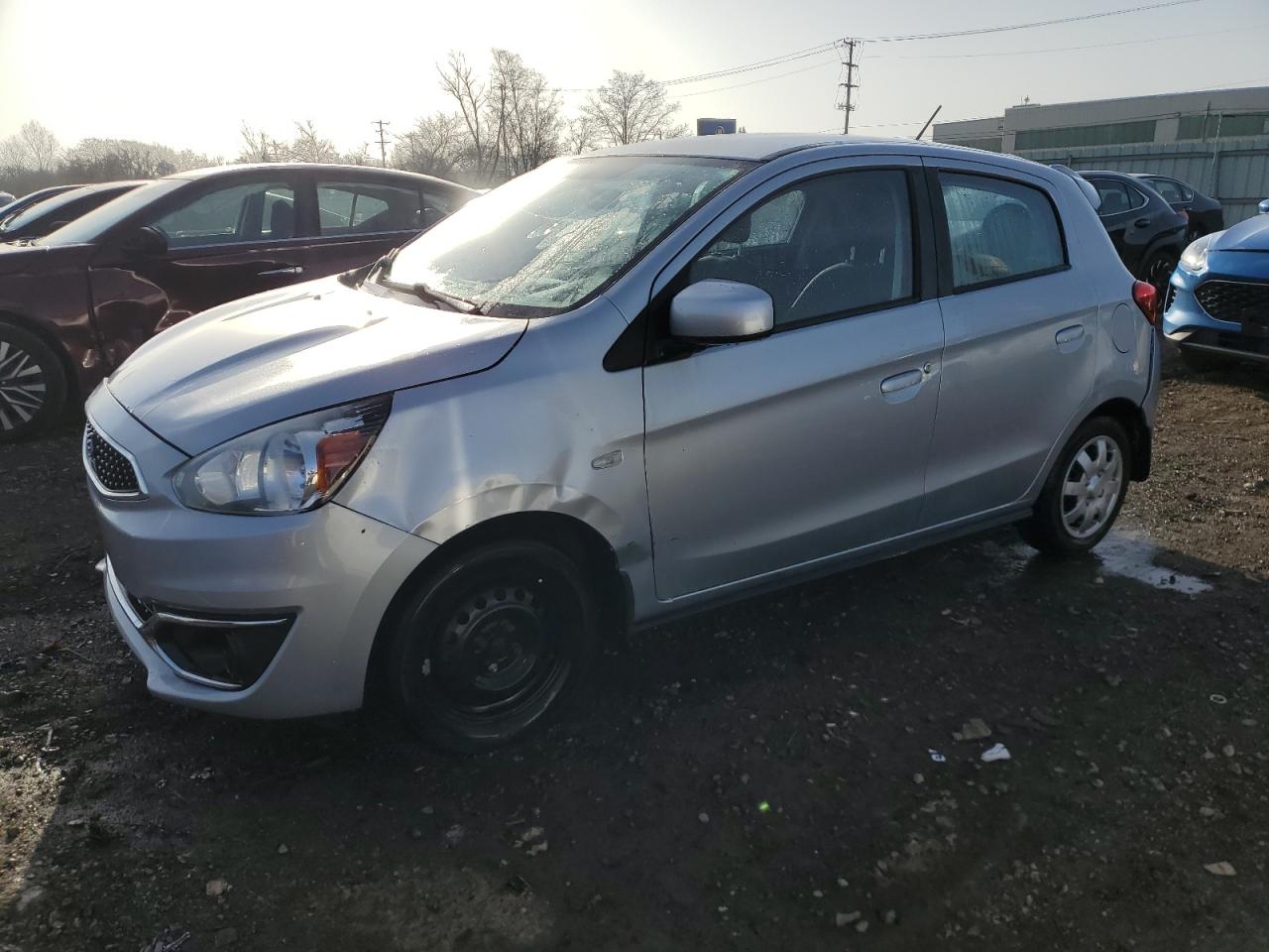 2018 Mitsubishi Mirage Es للبيع في Chicago Heights، IL - Rear End