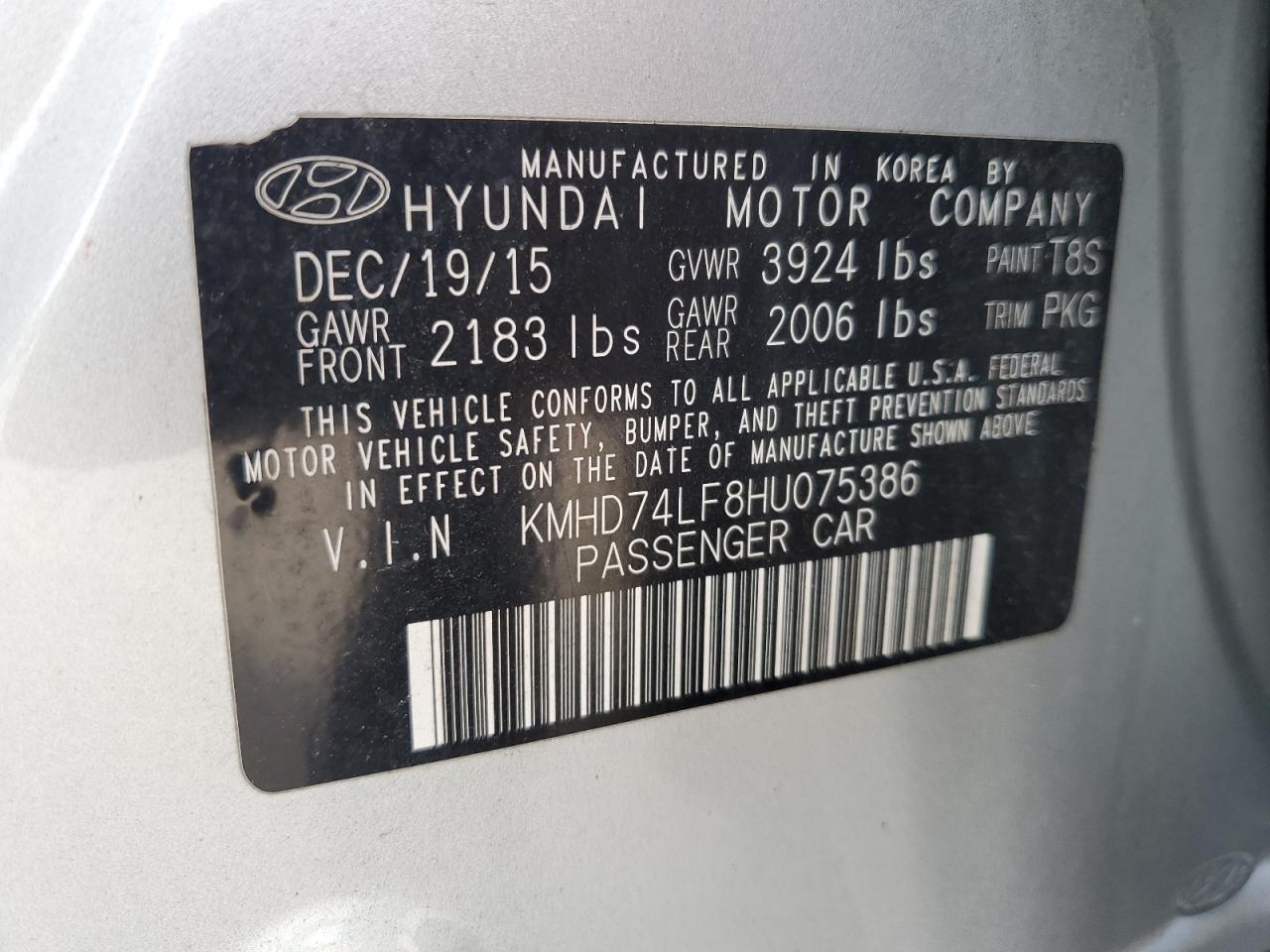 2017 Hyundai Elantra - Image 13