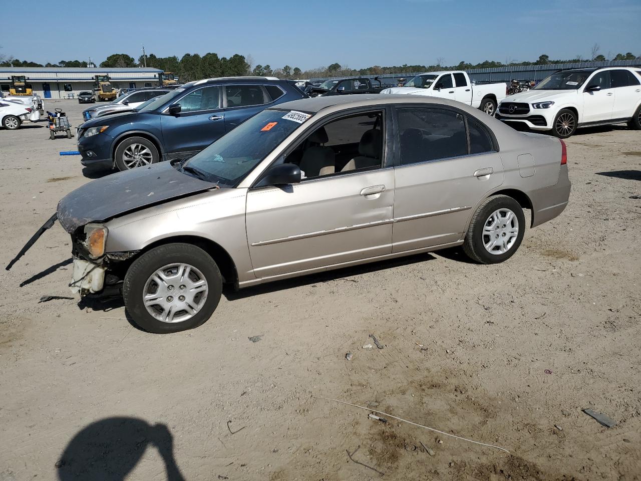 2002 Honda Civic Lx na sprzedaż w Harleyville, SC - Front End