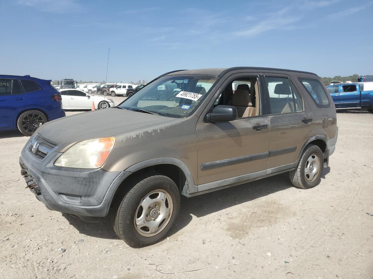 2003 Honda Cr-V Lx de vânzare în Houston, TX - Front End