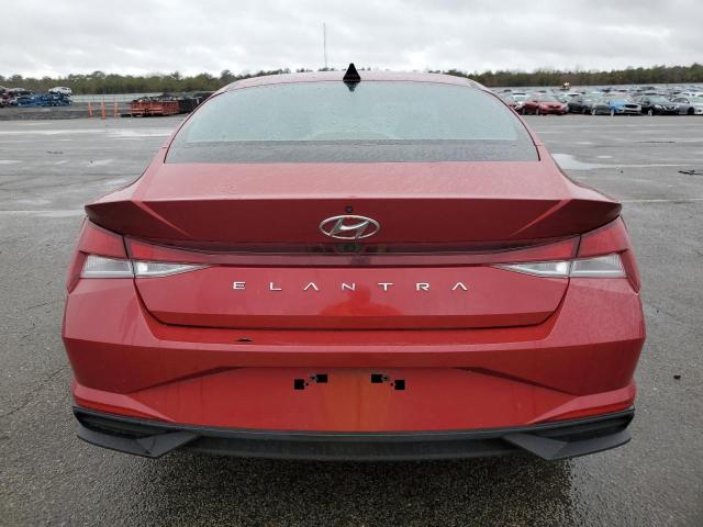  HYUNDAI ELANTRA 2021 Red