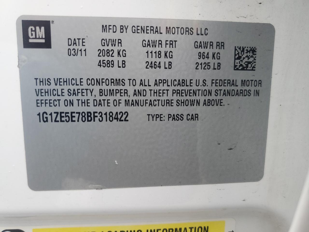 2011 Chevrolet Malibu - Image 12
