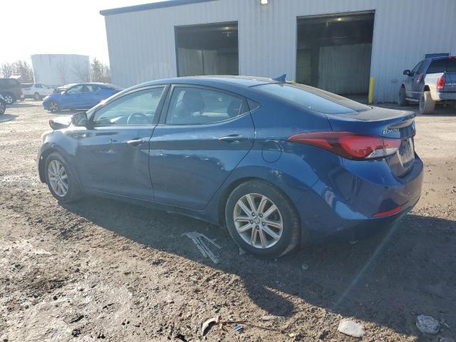  HYUNDAI ELANTRA 2016 Синий