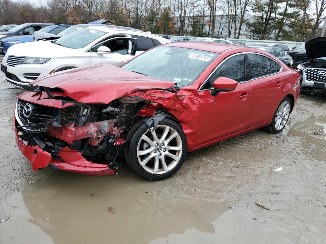 2017 Mazda 6 Touring for Sale in North Billerica, MA - Front End