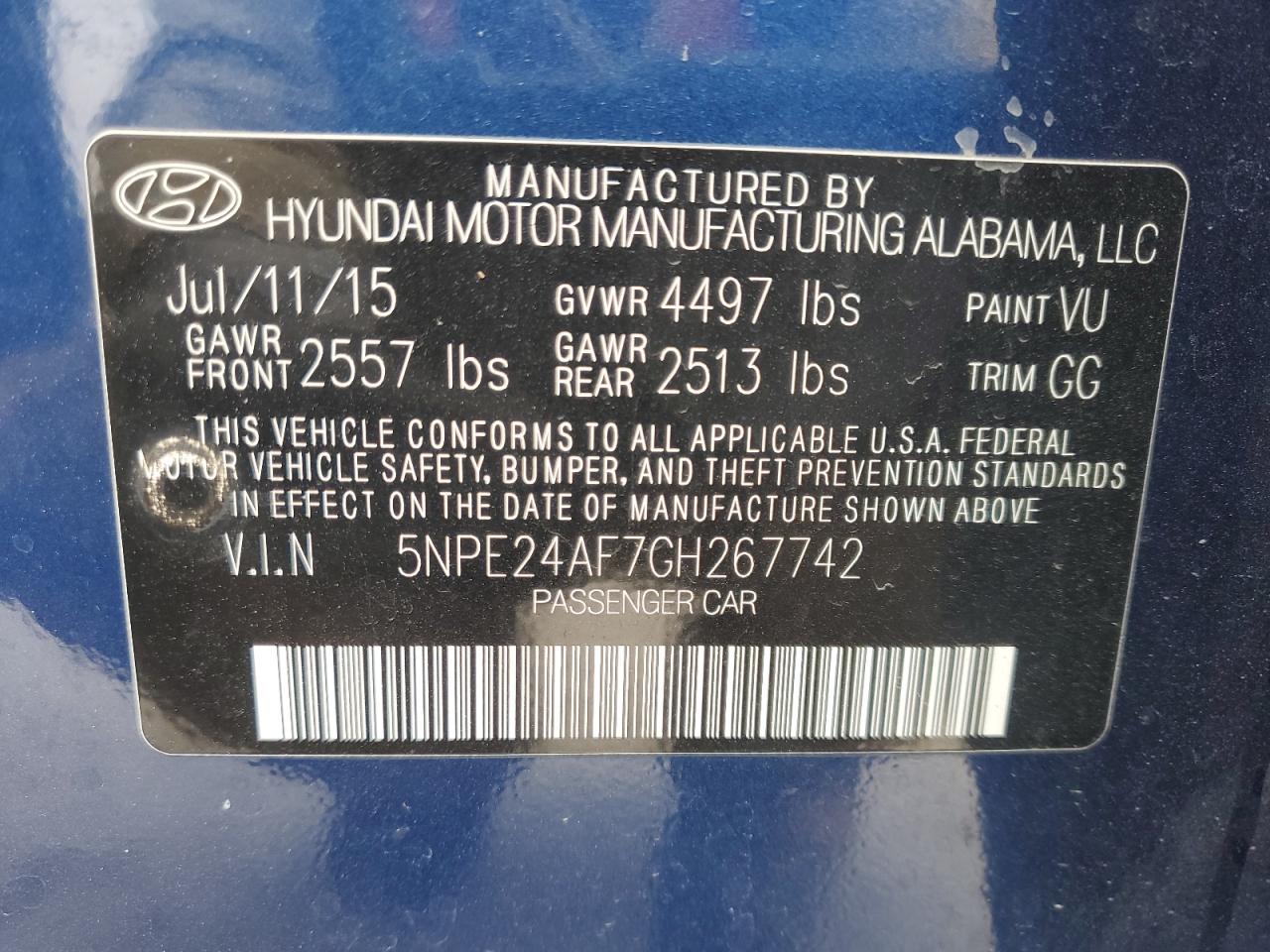 2016 Hyundai Sonata - Image 13