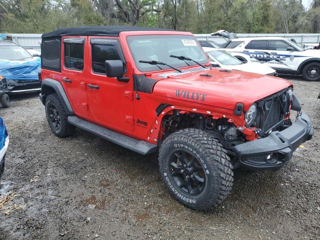  JEEP WRANGLER 2021 Красный