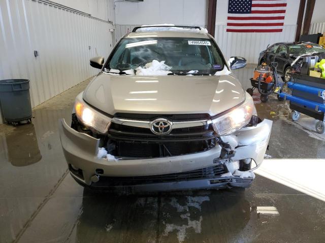  TOYOTA HIGHLANDER 2015 Золотий