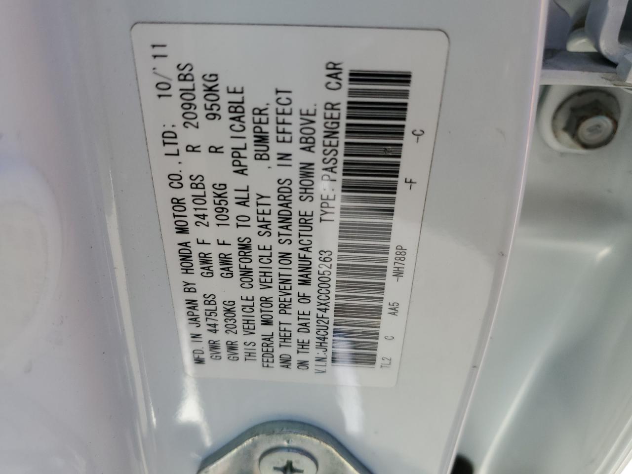 2012 Acura TSX - Image 13