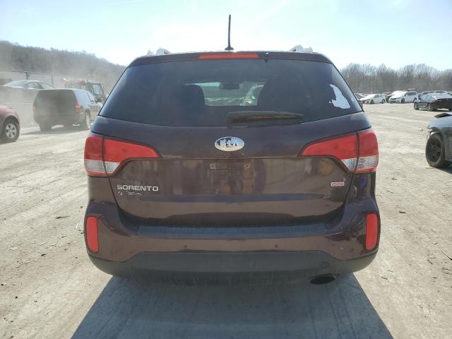 Parquets KIA SORENTO 2014 Bordowy