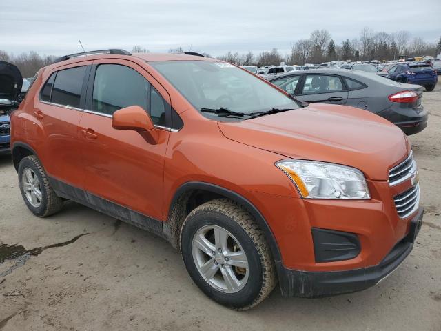  CHEVROLET TRAX 2016 Orange