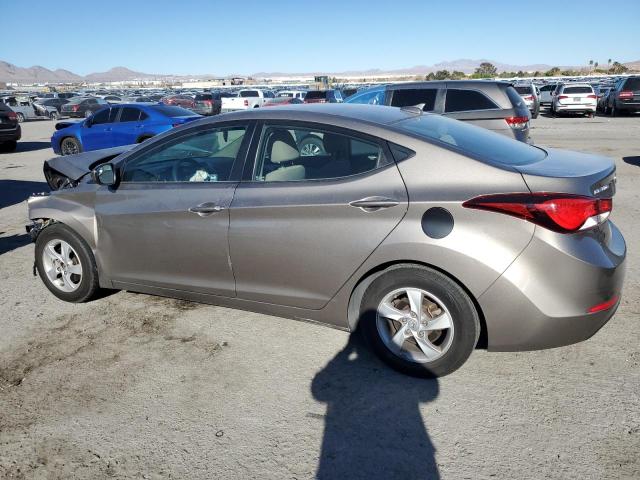 Sedans HYUNDAI ELANTRA 2015 Srebrny
