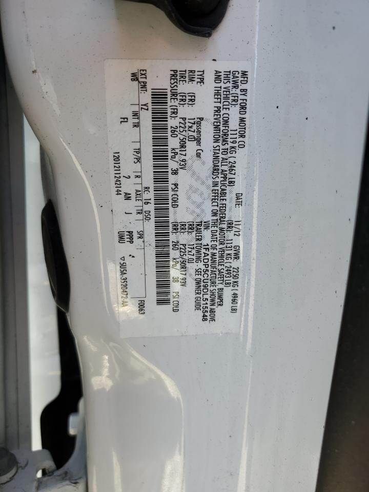 2013 Ford C-Max Premium VIN: 1FADP5CU9DL515548 Lot: 50468815