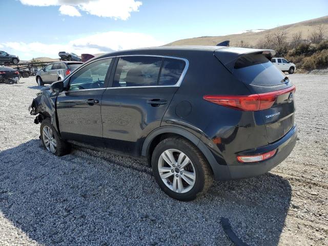  KIA SPORTAGE 2018 Черный