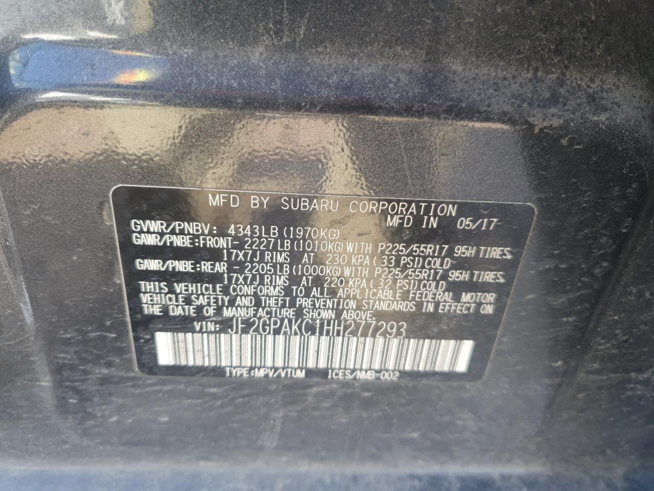 2017 Subaru XV - Image 13