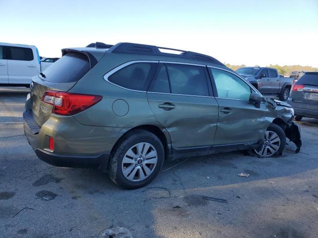  SUBARU OUTBACK 2017 Зеленый