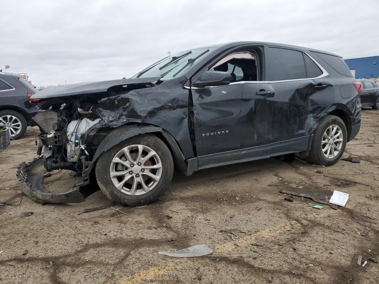 2021 Chevrolet Equinox Lt for Sale in Woodhaven, MI - Front End