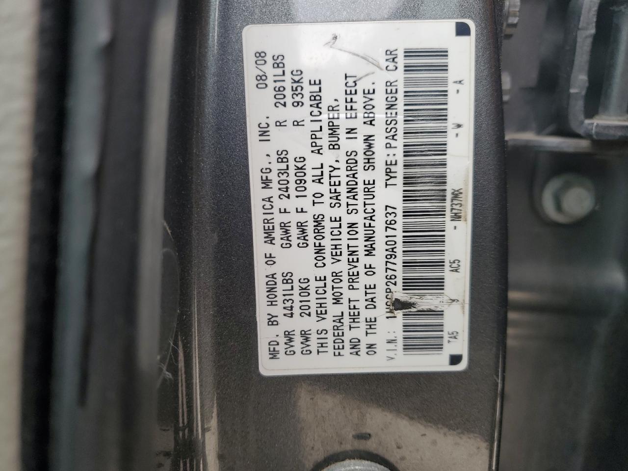 2009 Honda Accord - Image 12