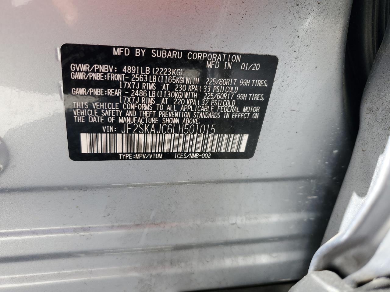 2020 Subaru Forester - Image 13