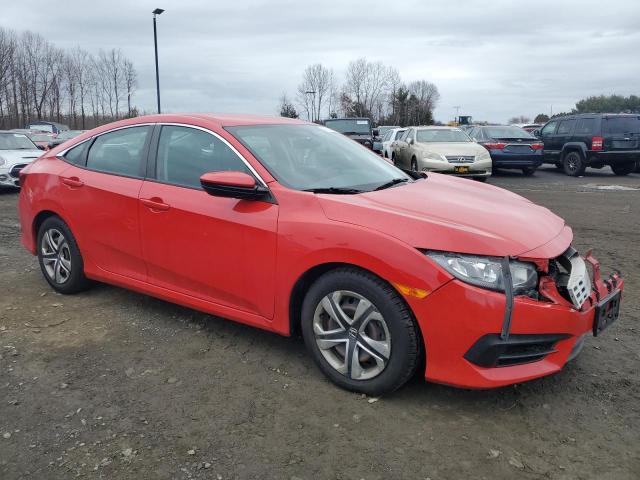  HONDA CIVIC 2017 Czerwony