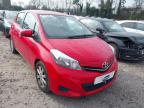 2013 TOYOTA YARIS TR V for sale at Copart WOLVERHAMPTON