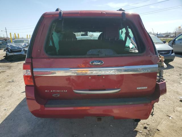  FORD EXPEDITION 2015 Czerwony