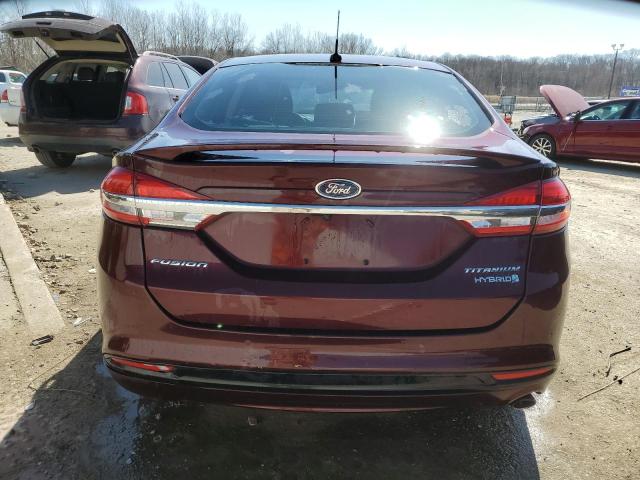  FORD FUSION 2017 Bordowy