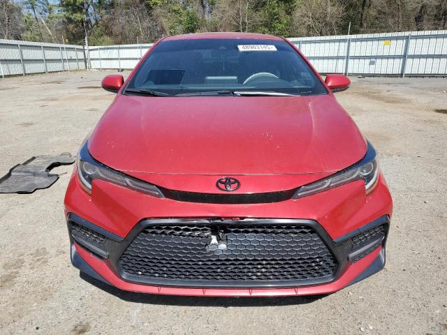  TOYOTA COROLLA 2021 Czerwony