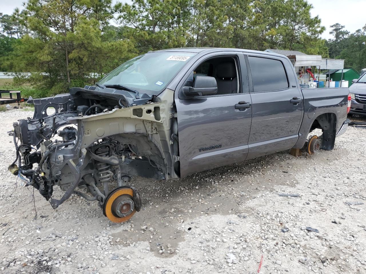 2018 Toyota Tundra Crewmax Sr5 продається в Houston, TX - Stripped