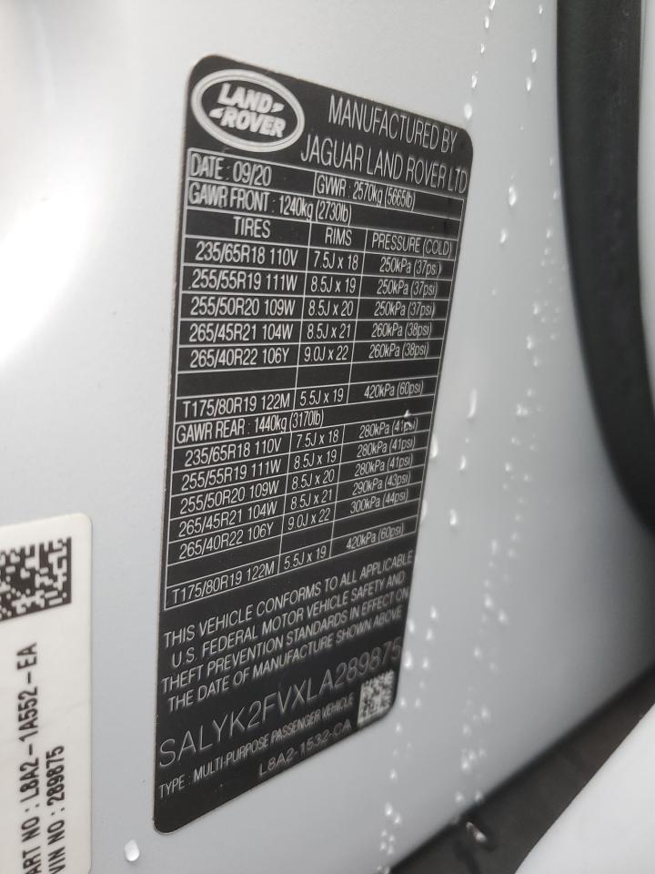 2020 Land Rover Range Rover - Image 13