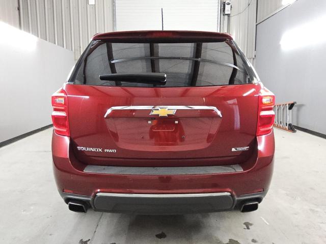  CHEVROLET EQUINOX 2017 Бордовий