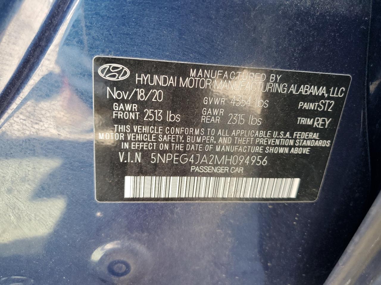 2021 Hyundai Sonata - Image 14