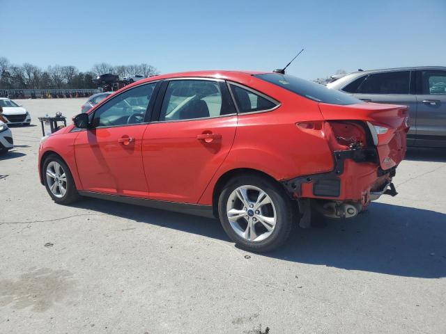 Sedans FORD FOCUS 2014 Red