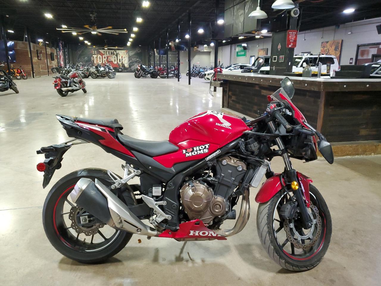 2019 Honda Cbr500 Ra იყიდება Dallas-ში, TX - Front End