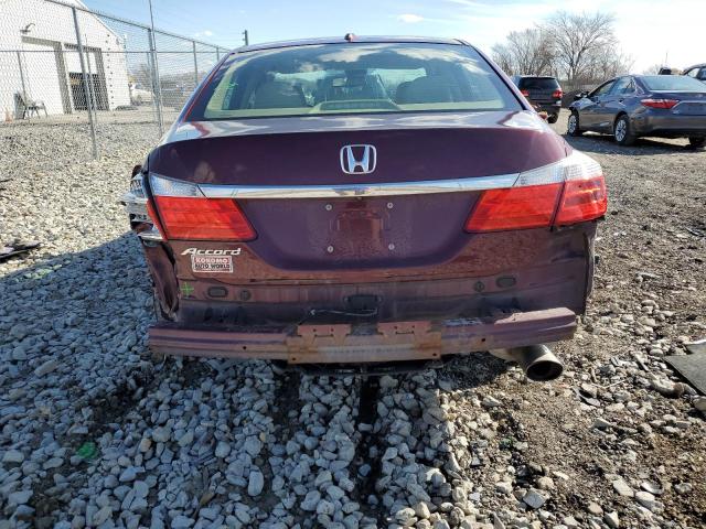  HONDA ACCORD 2014 Burgundy