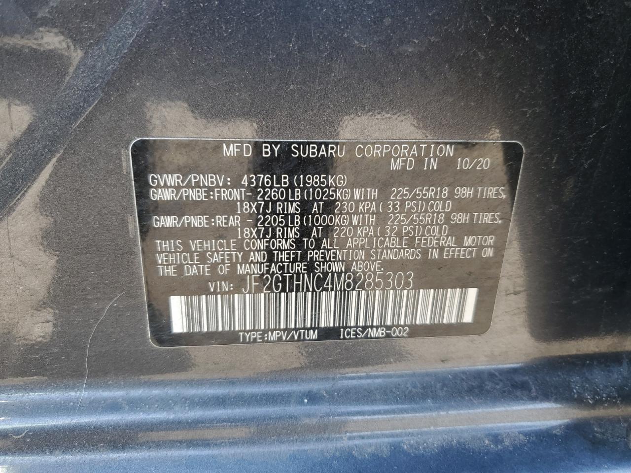 2021 Subaru XV - Image 12