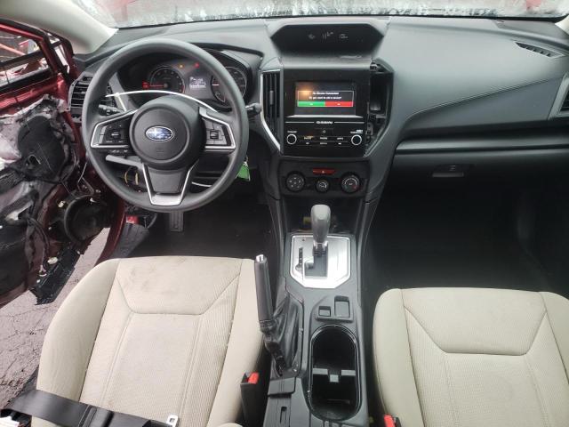  SUBARU IMPREZA 2019 Czerwony