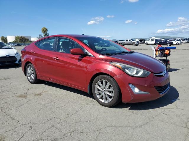  HYUNDAI ELANTRA 2016 Red