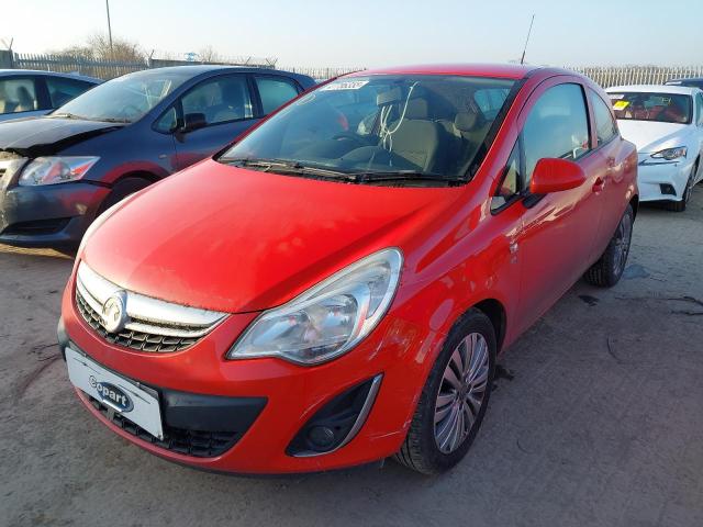 2012 VAUXHALL CORSA EXCI for sale at Copart YORK