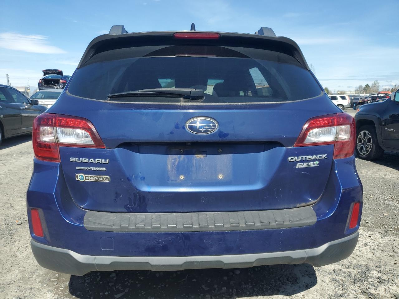 2016 Subaru Outback 2.5I Premium VIN: 4S4BSADC6G3203668 Lot: 50034065