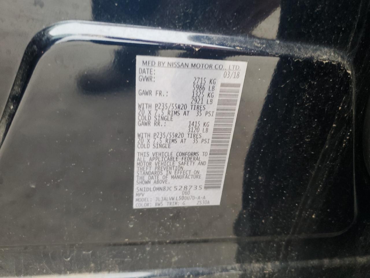 2018 Infiniti QX60 - Image 12