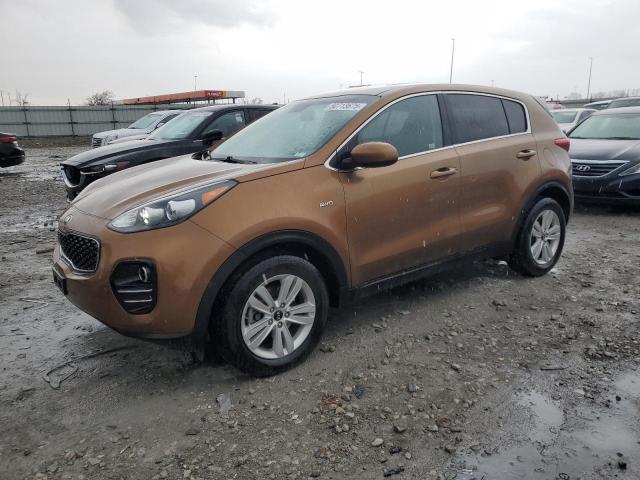  KIA SPORTAGE 2017 Orange