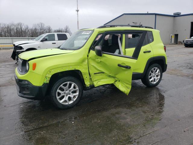  JEEP RENEGADE 2018 Зеленый