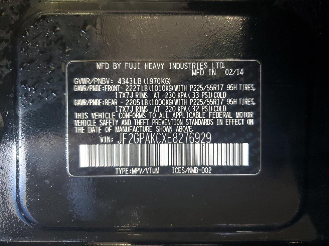 2014 Subaru XV - Image 12