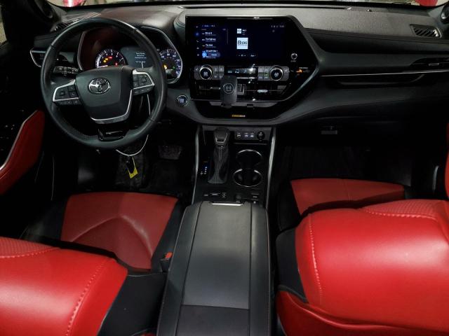  TOYOTA HIGHLANDER 2023 Czerwony