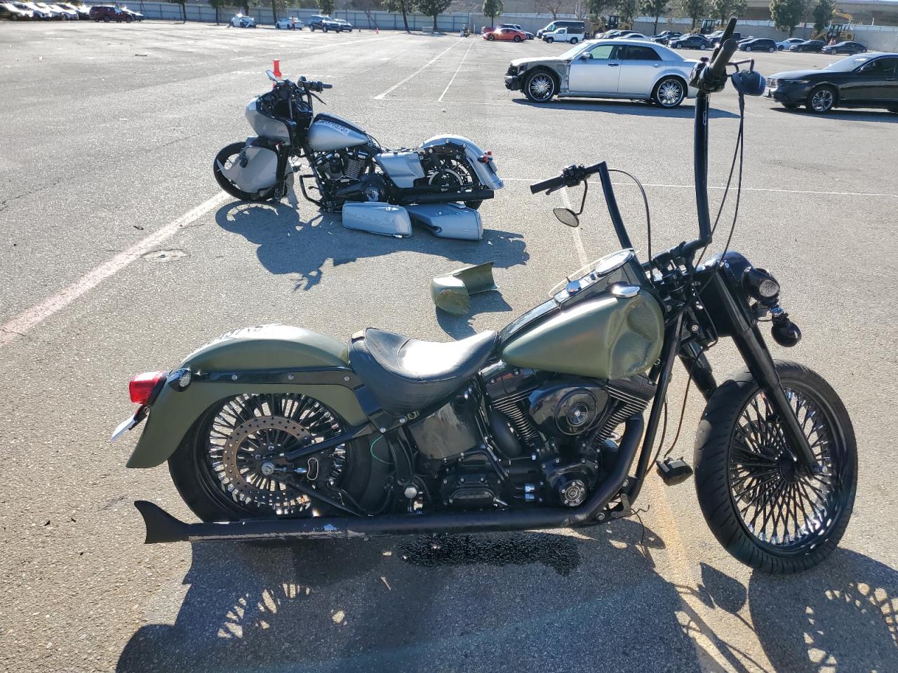 2004 Harley-Davidson Fxst for Sale in Rancho Cucamonga, CA - Frame Damage
