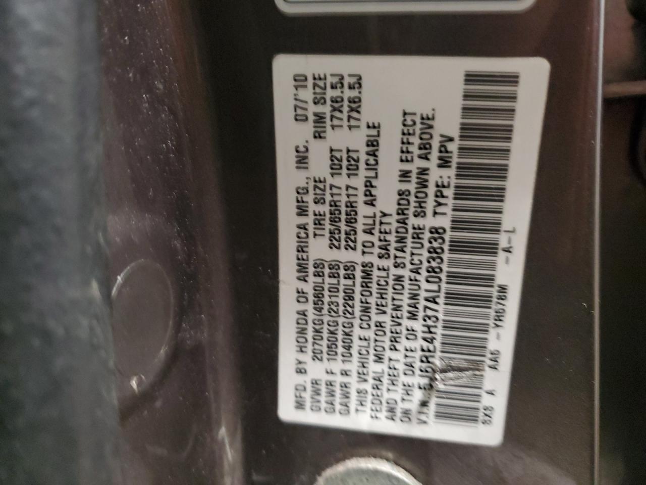 2010 Honda CR-V - Image 16
