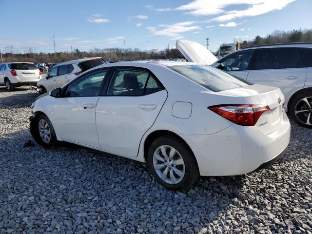 Седаны TOYOTA COROLLA 2015 Белый