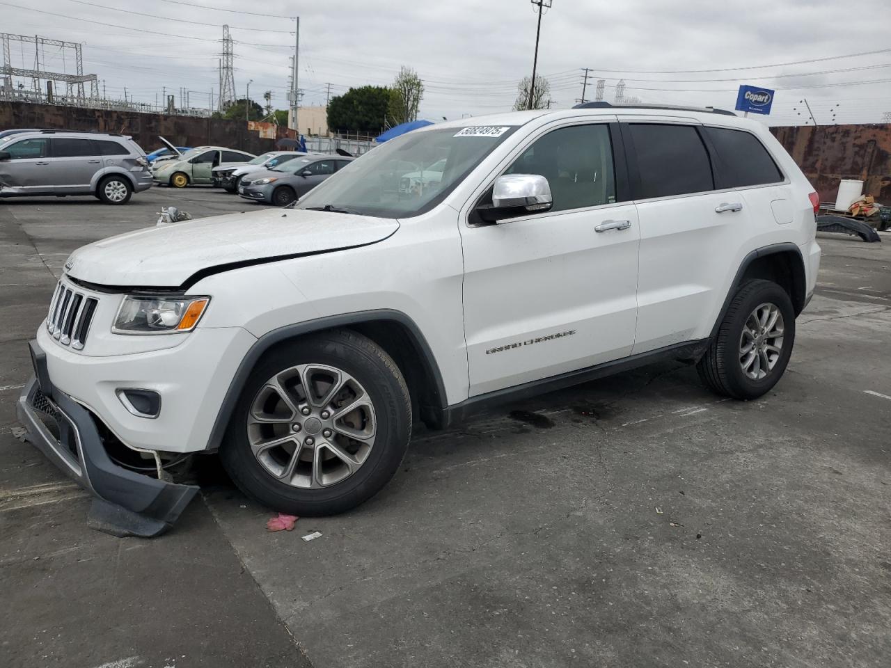 2016 Jeep Grand Cherokee Limited იყიდება Wilmington-ში, CA - Front End