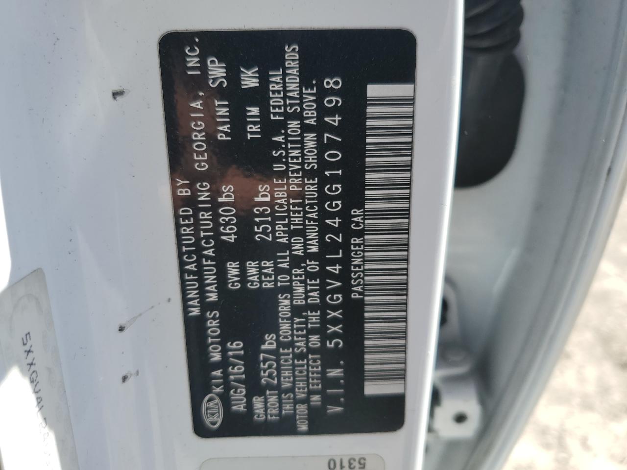 2016 Kia Optima - Image 13